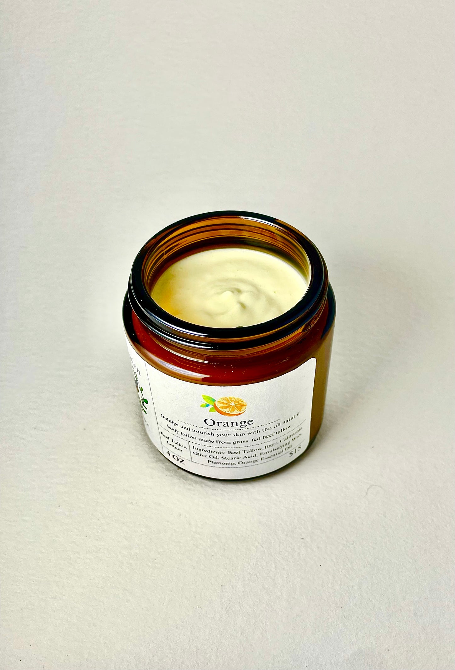 Lydia’s Lotion 4oz Jar - Orange